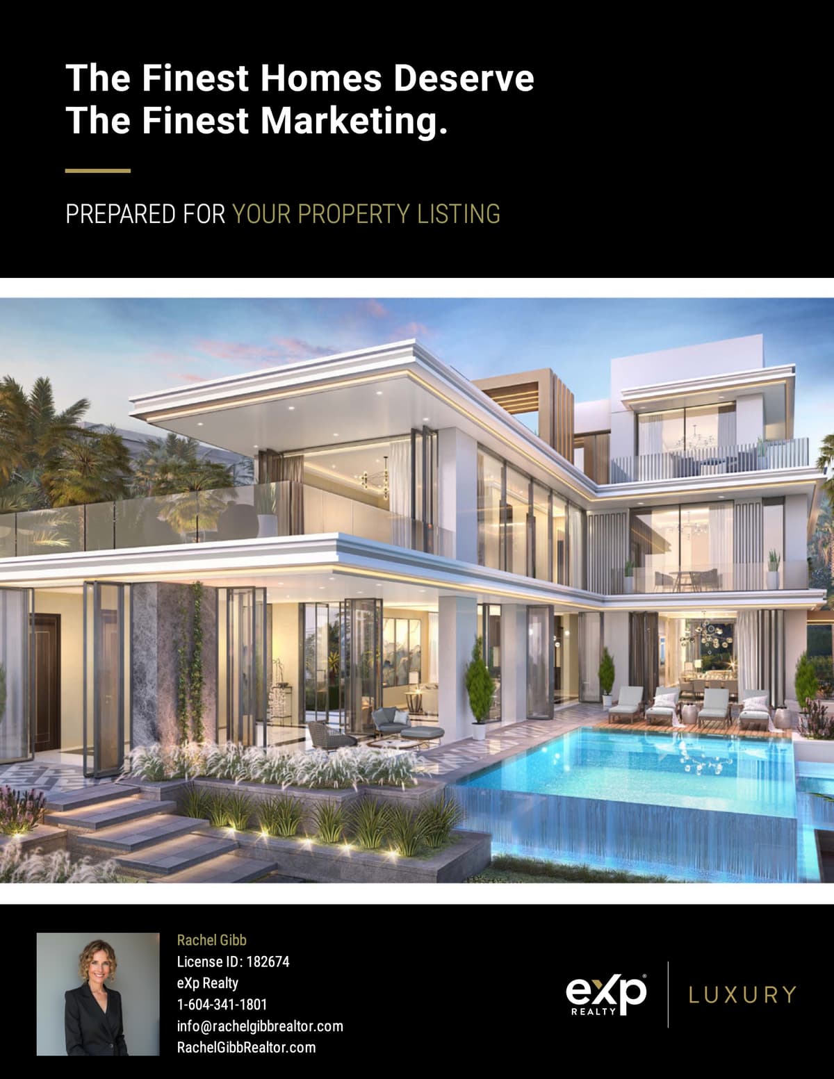 The Finest Homes Deserve The Finest Marketing — eXp Luxury Marketing Package